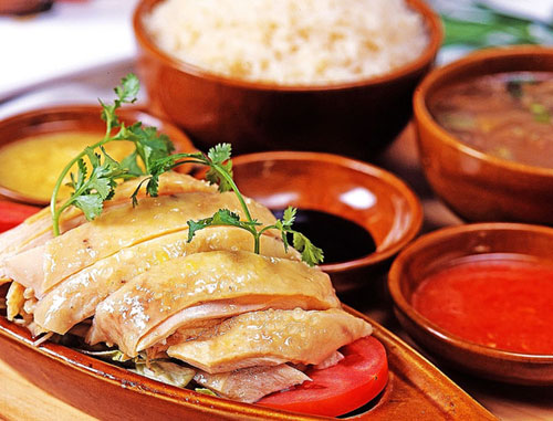 Hainan chicken rice